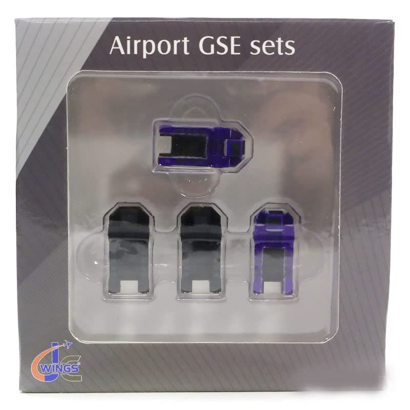 Jet-X Airport GSE Set ハワイアン 1/400 4セット分 JST019 1:400 Jetset Models - Hawaiian Airlines Ground